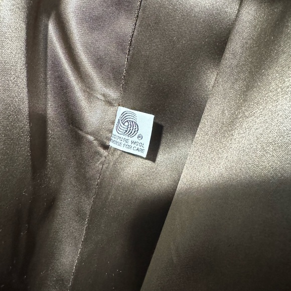 Classic Men’s 100% Wool Trench Coat Made By Parsow’s Mens Fashion Out Of Omaha - Picture 4 of 4